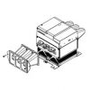 Klemmabdeckung IP20 MCD 200,  75-110kW